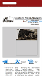 Mobile Screenshot of customfleetmaintenance.com